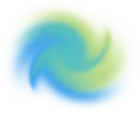 Abstract Liquid Glowing Spiral Galaxy